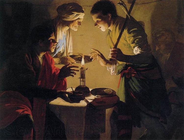 Hendrick ter Brugghen Esau Selling His Birthright